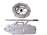 La ligne de transmission en acier ficelant des outils le treuil de main de câble métallique pour le levage