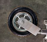 acier Rim Rubber Trailer Jockey Wheel du voyage 750kg de 250mm