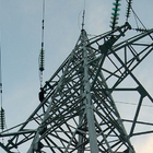 ASTM A123 a galvanisé la tour d'angle dans la ligne de transmission
