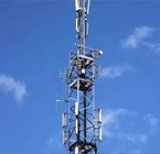 Tour d'antenne en acier unipolaire de Q235B Q345B Q420 pour la radiodiffusion