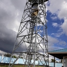 l'électricité de tour de trellis de télécommunication de 10meters GM/M