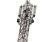 Immersion chaude angulaire de jambes en acier de la tour 4 de la télécommunication Q420 galvanisée et accessoires