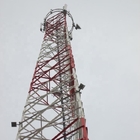 Mât de 100M Gsm Antenna Tower et lumière d'obstruction angulaires d'aviation de parenthèses