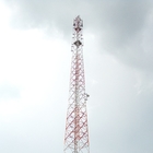 Mât de 100M Gsm Antenna Tower et lumière d'obstruction angulaires d'aviation de parenthèses