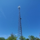 Les tours d'antenne autosuffisantes de GR50 TV ont galvanisé le mobile en acier de Wifi de triangle