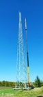 Matériel en acier de la tour Q255 de télécommunication de trellis d'antenne