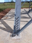 La tour d'antenne à jambes de trellis de la norme ANSI 4 a galvanisé l'acier angulaire avec la parenthèse