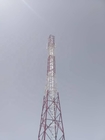 Micro-onde en acier de la tour Q345 de trellis à jambes de la télécommunication 4