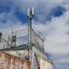 Télécommunication de tour du dessus de toit le RDS/télécom unipolaires en acier/GSM