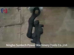 Type de mâchoire parallèle Serrage de fil de terre auto-adhérent 16KN Pour la ligne de transmission