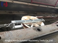 Poulie simple à haute capacité avec roulement à billes pour un fonctionnement en douceur​