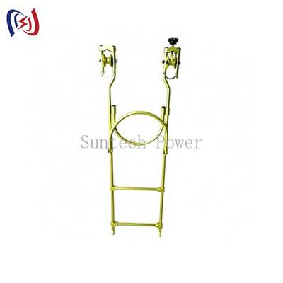 qualité  Professional Hanging Rope Ladder Inspection Trolleys with 1-1.8MM Length and 4.5-8KG Weight for 35% More Stable Transmission Line Maintenance usine