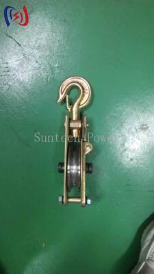 qualité  Professional Hoisting Tackle Block and Tackle System for Heavy Duty Lifting with 10-200KN Rated Load in Electrical Construction Projects usine