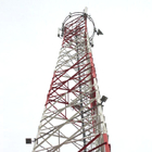 Tour galvanisée de transmission de structure de trellis 220kv pour la communication