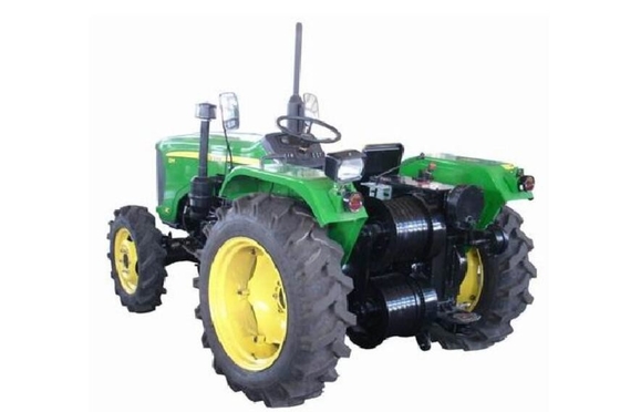 extracteur de treuil de cable électrique 22kW/commande à quatre roues treuil 304 tirés de tracteur