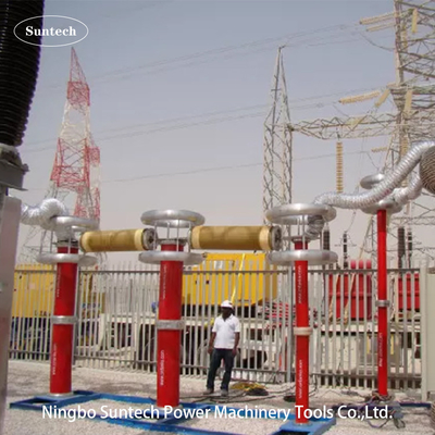 Résistance à la haute tension à résonance à fréquence variable pour câble HV XLPE long