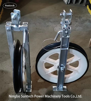 Ligne de transmission 40KN conducteur empaqueté en nylon Stringing Pulley Blocks de MC