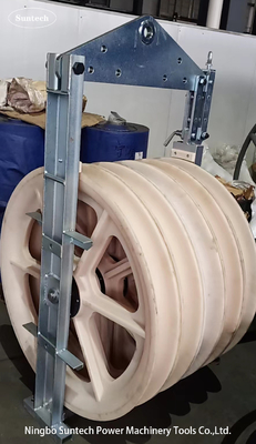660 mm de grand diamètre en nylon en faisceaux de poulie conducteur de poulie bloc de ficelle