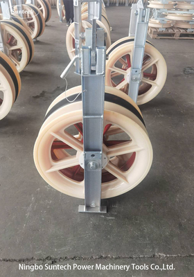 Pulle de câblage de ligne de transmission pour hélicoptère aérien
