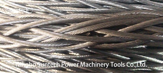 1960N/mm2 a tressé la construction en acier galvanisée de puissance de Wire Rope For de pilote de noyau