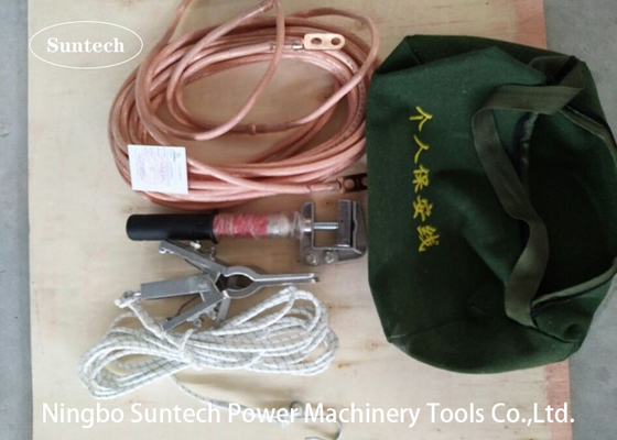 Outils personnels triphasés de sécurité de fil de masse de fil de terre de construction de prise de 25mm