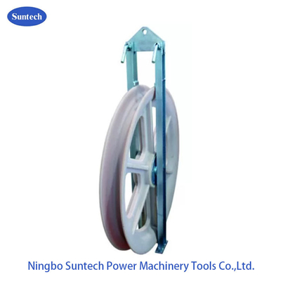 conducteur en nylon simple Stringing Pulley Blocks de la roue 60kN