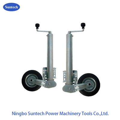 6 le caoutchouc solide du ″ 350kg enroulent la remorque de Wheel For Box de jockey