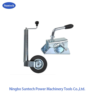 6 le caoutchouc solide du ″ 350kg enroulent la remorque de Wheel For Box de jockey