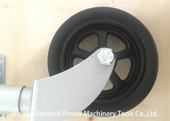 8" roue simple remorque Jack de 1500 livres 10" voyage avec la poignée latérale