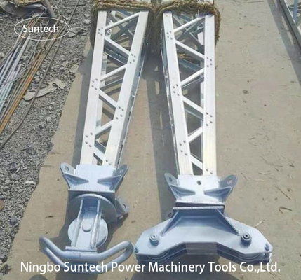 Alliage d'aluminium Gin Pole Tower Erection Tools électrique