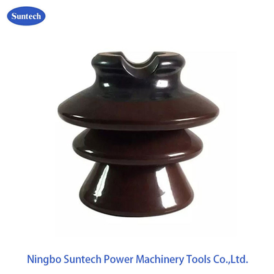 Pin High Voltage Porcelain Insulators vitré 11KV P - 11 - Y