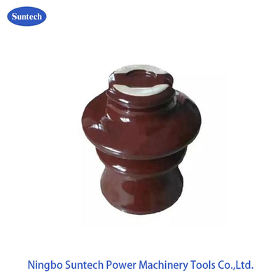 Pin High Voltage Porcelain Insulators vitré 11KV P - 11 - Y
