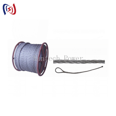 1960N/mm2 a tressé la construction en acier galvanisée de puissance de Wire Rope For de pilote de noyau