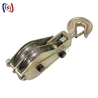 Levage du bloc de poulie de Wire Stringing Tools de conducteur de l'attirail 20KN