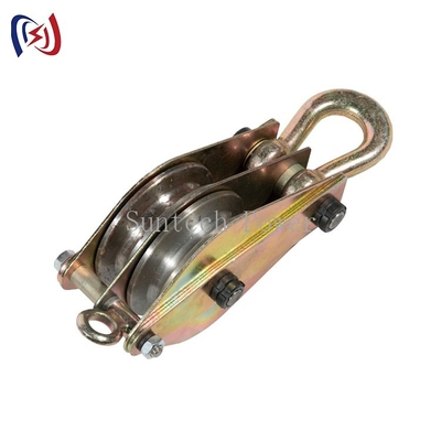10KN ligne droite outils d'érection de tour Trois roues d'acier
