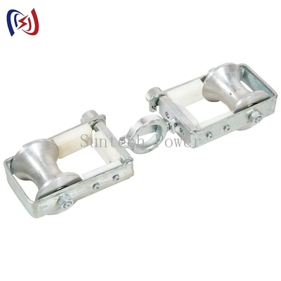 Câble de fibre optique de doubles gerbes ficelant le bloc de poulie 2KN OPGW ficelant des outils