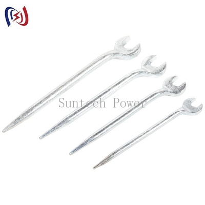 Clé ouverte d'échafaudage de construction pour serrer la clé pointue principale hexagonale ou carrée