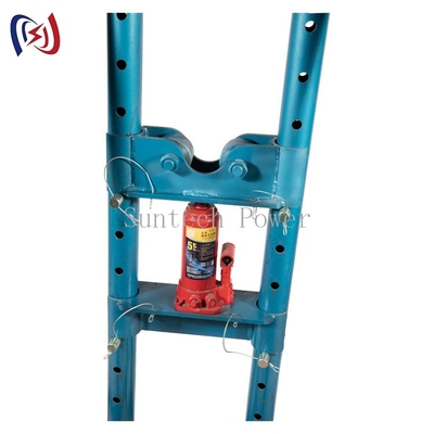 support électrique de traction hydraulique de rouleau de tambour de câble 10T avec des roues