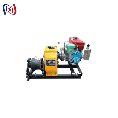 Positionnement précis de Cable Winch Puller de modèle de 30KN SFJ avec le moteur à essence