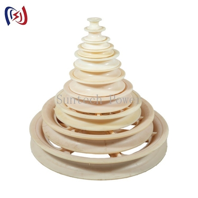 Poulies en nylon de ligne de transmission d'ODM 660x100mm d'OEM pour des blocs de ficelage de conducteur