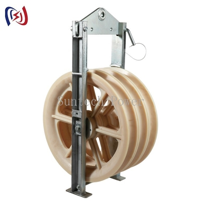 gerbes en nylon galvanisées par 660x100mm de cadre en acier ficelant le conducteur Pulley Block