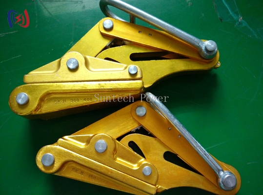 L'alluminium alliage isolé conducteur Gripper venir le long de la pince à cordes outils