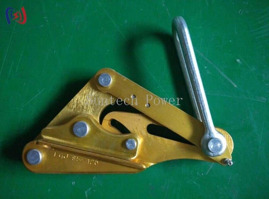 Ajustement du câble conducteur et tensionnement du câble conducteur avec pinceau à ouverture maximale de 32 mm Charge nominale 7-80KN