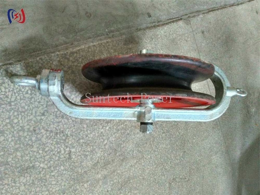 Outils de raccordement des conducteurs Poulie anti-levé pour le déploiement du fil lisse et du conducteur