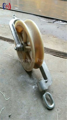 Outils de raccordement des conducteurs Poulie anti-levé pour le déploiement du fil lisse et du conducteur