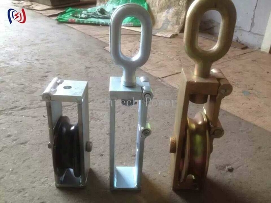 Outils de serrage de conducteurs à haute performance dernier bloc de poulie avec ouverture latérale pour un serrage facile et pratique