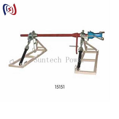 Supports de touret hydrauliques robustes pour conducteurs | Capacité de 5 tonnes, contrôle de tension réglable pour la construction de lignes électriques haute tension