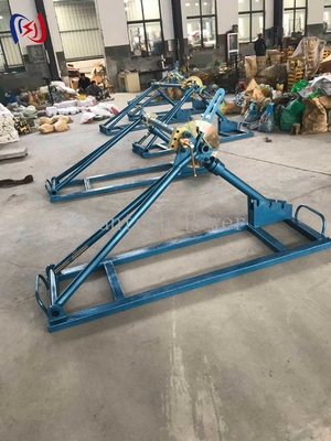 Échafaudage détachable pour câbles lourds. Capacité de 10 tonnes, cadre résistant à la corrosion pour les sous-stations et les projets de transmission.