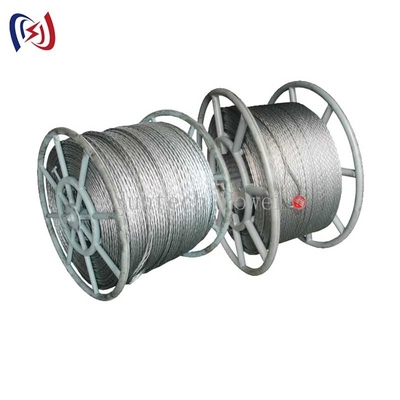 Cable galvanisé à haute résistance pour la construction de lignes électriques