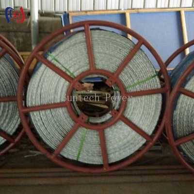 Cable galvanisé à haute résistance pour la construction de lignes électriques